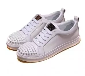 chaussures philipp plein soldes all white